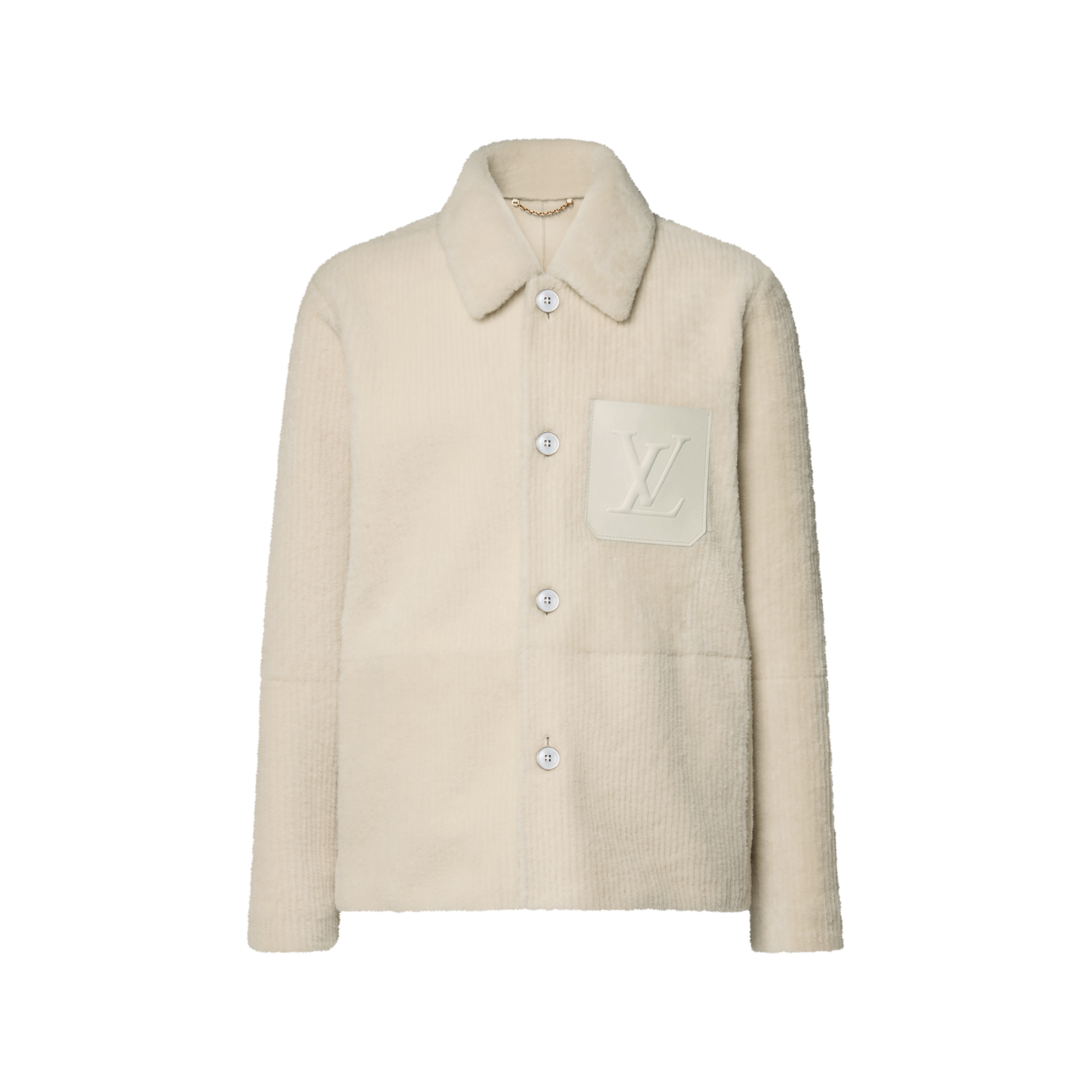 Shearling Workwear Overshirt - Ready-to-Wear | LOUIS VUITTON